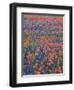 Field of Texas Blue Bonnets and Indian Paintbrush, Texas Hill Country, Texas, USA-Darrell Gulin-Framed Photographic Print