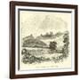 Field of the Battle of Shrewsbury-null-Framed Giclee Print