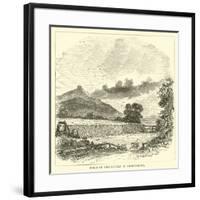 Field of the Battle of Shrewsbury-null-Framed Giclee Print