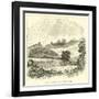 Field of the Battle of Shrewsbury-null-Framed Giclee Print