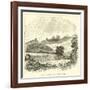 Field of the Battle of Shrewsbury-null-Framed Giclee Print