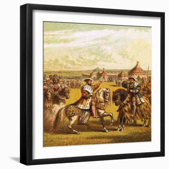 Field of the Cloth of Gold-English-Framed Giclee Print