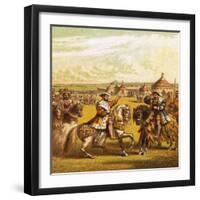 Field of the Cloth of Gold-English-Framed Giclee Print