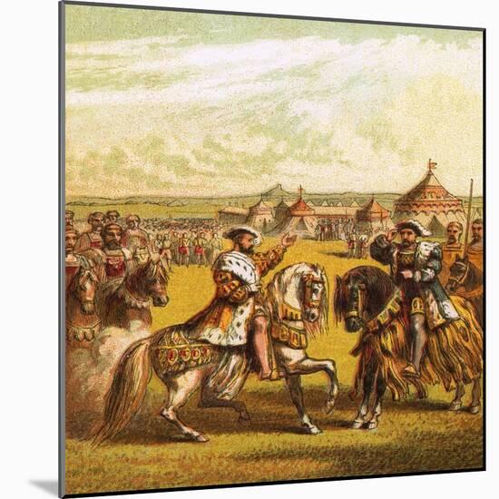 Field of the Cloth of Gold-English-Mounted Giclee Print