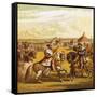 Field of the Cloth of Gold-English-Framed Stretched Canvas