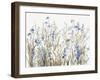 Field of Wild Blue Flowers-Asia Jensen-Framed Art Print