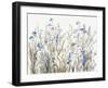 Field of Wild Blue Flowers-Asia Jensen-Framed Art Print