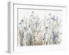 Field of Wild Blue Flowers-Asia Jensen-Framed Art Print