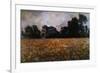 Field of Wild Poppies-Claude Monet-Framed Giclee Print