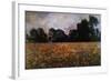 Field of Wild Poppies-Claude Monet-Framed Giclee Print