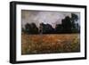 Field of Wild Poppies-Claude Monet-Framed Giclee Print