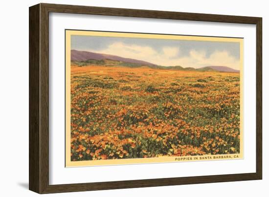 Field of Wildflowers-null-Framed Art Print