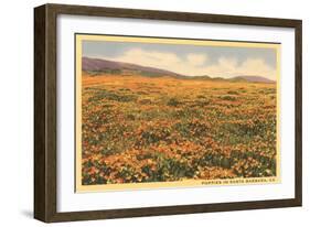 Field of Wildflowers-null-Framed Art Print