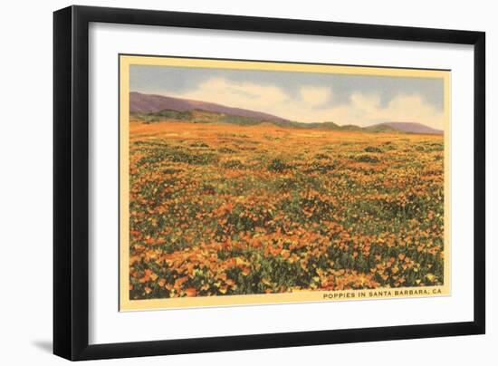 Field of Wildflowers-null-Framed Art Print