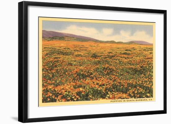 Field of Wildflowers-null-Framed Art Print