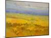 Field of Yellow Flowers-Vahe Yeremyan-Mounted Art Print