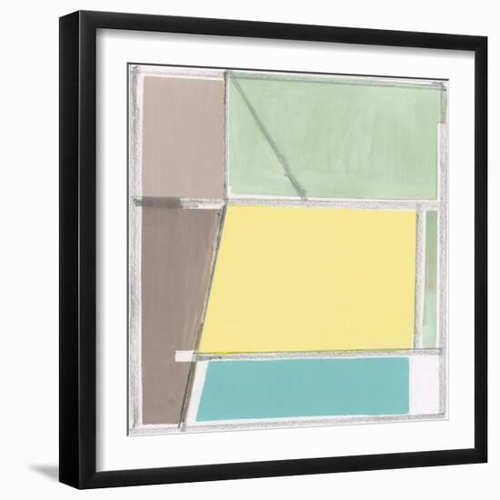 Field Plains II-null-Framed Art Print