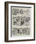 Field Sports of the Argyll and Sutherland Highlanders, Colombo, Ceylon-null-Framed Premium Giclee Print