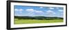 Field with a Mountain Range in the Background, Schramberg, Rottweil, Black Forest, Baden-Wurttem...-null-Framed Photographic Print