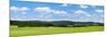 Field with a Mountain Range in the Background, Schramberg, Rottweil, Black Forest, Baden-Wurttem...-null-Mounted Photographic Print
