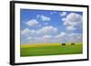 Field with Barn-null-Framed Photographic Print
