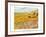 Field with Ploughman-Vincent van Gogh-Framed Art Print