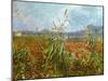 Field with poppies. Oil on canvas.-Vincent van Gogh-Mounted Giclee Print