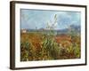 Field with Poppies-Vincent van Gogh-Framed Giclee Print