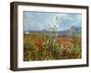 Field with Poppies-Vincent van Gogh-Framed Giclee Print