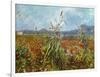 Field with Poppies-Vincent van Gogh-Framed Giclee Print