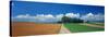 Field with Road, Hokkaido, Japan-null-Stretched Canvas