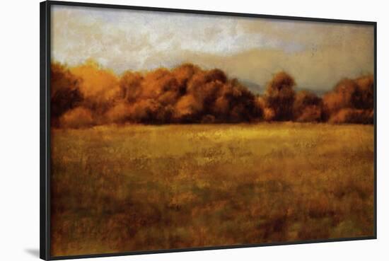 Field with Treeline-Robert Striffolino-Framed Art Print