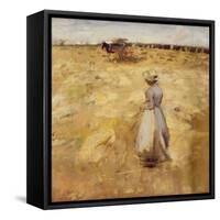 Field Workers in the Lothian, 1883-Sir James Guthrie-Framed Stretched Canvas