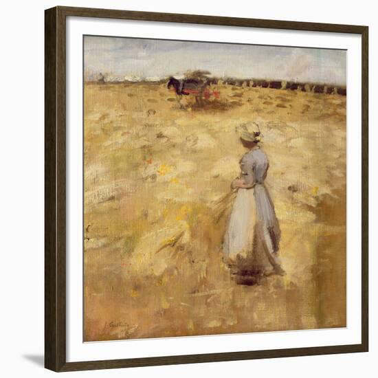 Field Workers in the Lothian, 1883-Sir James Guthrie-Framed Giclee Print
