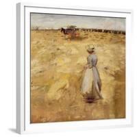 Field Workers in the Lothian, 1883-Sir James Guthrie-Framed Giclee Print