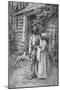 Field Workers Oustside their Cabin, 1886-American School-Mounted Giclee Print