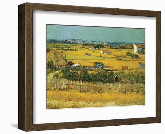 Field-Vincent van Gogh-Framed Giclee Print