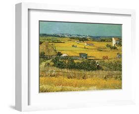 Field-Vincent van Gogh-Framed Giclee Print