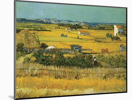 Field-Vincent van Gogh-Mounted Giclee Print