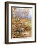 Fieldfare and Blue Tit-Carl Donner-Framed Giclee Print