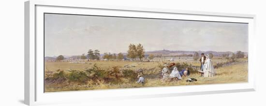 Fields at the Back of Holloway Prison, Islington, London, 1859-John Absolon-Framed Giclee Print