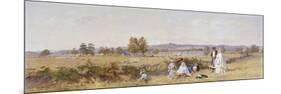 Fields at the Back of Holloway Prison, Islington, London, 1859-John Absolon-Mounted Giclee Print