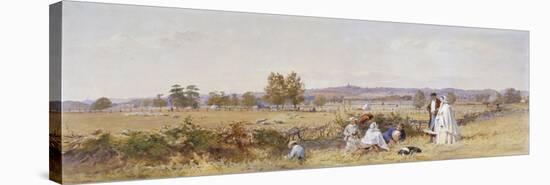 Fields at the Back of Holloway Prison, Islington, London, 1859-John Absolon-Stretched Canvas