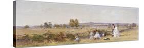 Fields at the Back of Holloway Prison, Islington, London, 1859-John Absolon-Stretched Canvas