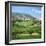 Fields Below the Town of Ortona Dei Marsi in Abruzzo, Italy, Europe-Tony Gervis-Framed Photographic Print