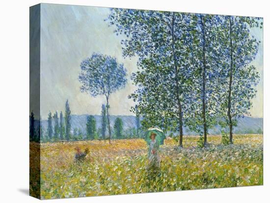 Fields in Spring, 1887-Claude Monet-Stretched Canvas