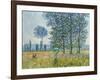 Fields in Spring, 1887-Claude Monet-Framed Premium Giclee Print