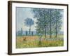 Fields in Spring, 1887-Claude Monet-Framed Giclee Print
