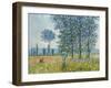 Fields in Spring, 1887-Claude Monet-Framed Giclee Print