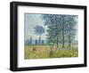 Fields in Spring, 1887-Claude Monet-Framed Premium Giclee Print